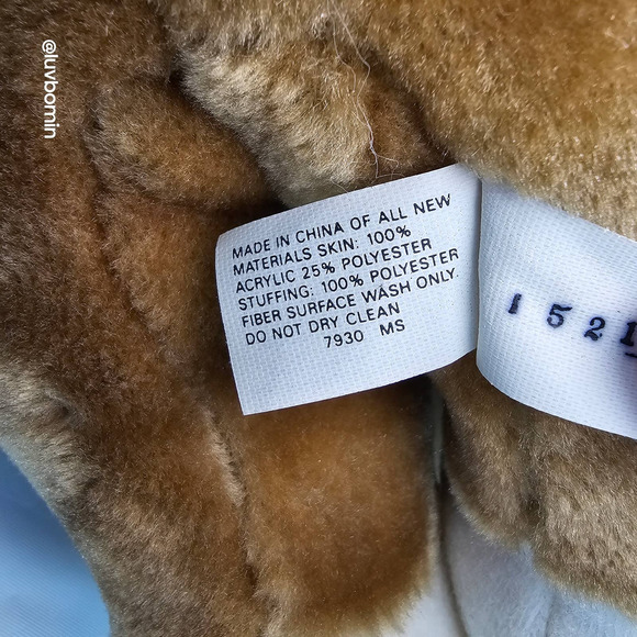 Tonka Pooch Patrol Super Hero Dogs Plush Toy Figure Rare Vintage 1991 Red Yellow - Picture 7 of 8